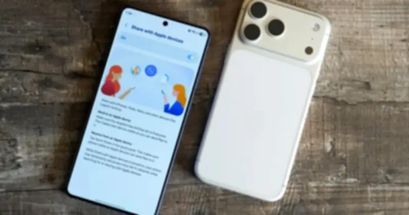 Samsung One UI 8.5 tích hợp AirDrop qua Quick Share, giới hạn trên dòng flagship mới