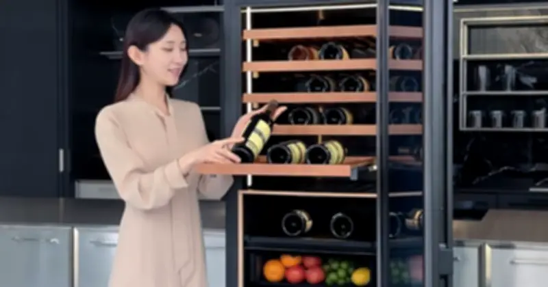 Samsung ra mắt tủ lạnh rượu vang AI: Tự nhận diện, gợi ý thực đơn, giá 'sốc' 110 triệu đồng