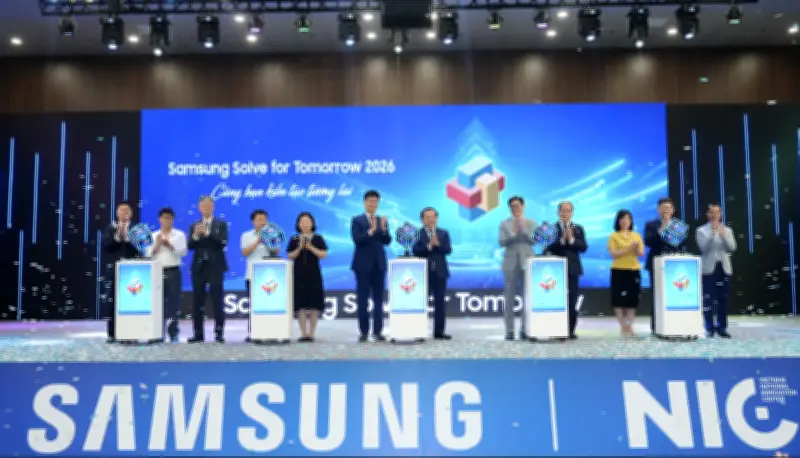 Samsung Solve for Tomorrow 2026 chính thức khởi động, tìm kiếm tài năng trẻ Việt