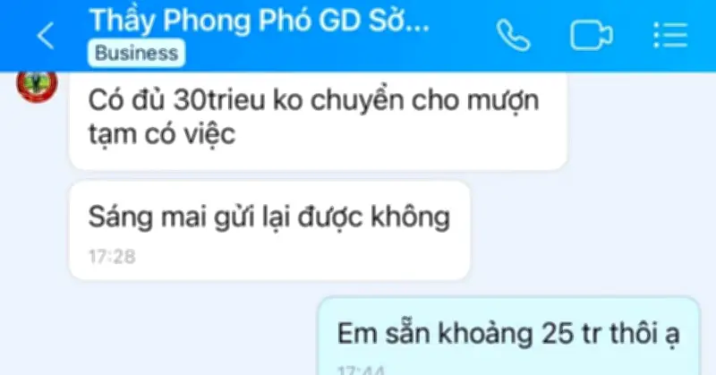 Sau tin nhắn 'anh muốn tắm' 30 triệu, Phó Giám đốc Sở GD-ĐT TP.HCM cảnh báo khẩn