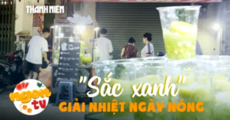 Sức Hút Chè Thạch Xanh Giải Nhiệt: Bí Quyết 20 Năm Ở Sài Gòn