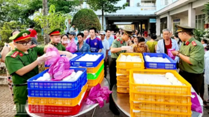 Sắc phục xanh đồng hành cùng thiện nguyện: Buổi sáng nghĩa tình tại Kiên Giang