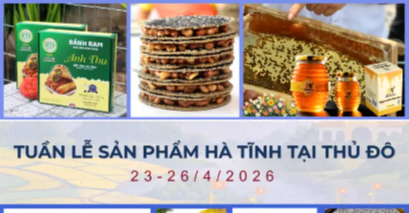 Sức Sống Hàng Việt Tại Hà Nội: Đặc Sản Hà Tĩnh Tỏa Sáng Trên Phố Tràng Tiền