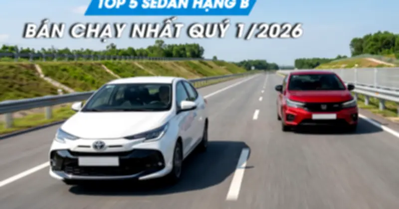 Sedan Hạng B Dưới 600 Triệu: Toyota Vios Vẫn Dẫn Đầu, Thị Trường Biến Động