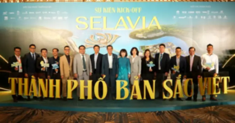 Selavia Chính Thức Ra Mắt Với Định Vị 'Thành Phố Bản Sắc Việt' Tại Nam Phú Quốc
