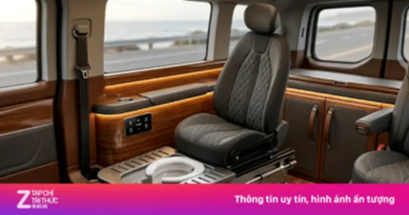 Seres - Đối tác của Huawei được cấp bằng sáng chế toilet tích hợp dưới ghế ôtô