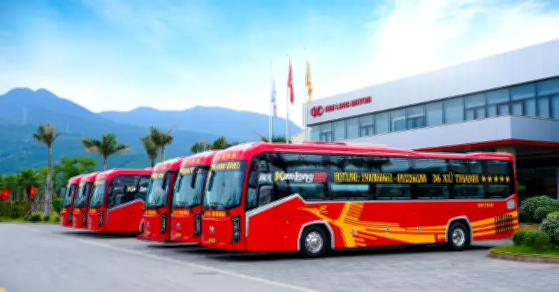 SHB thu giữ 12 xe khách giường nằm Kim Long do Công ty Đông Bắc 86 TH nợ xấu