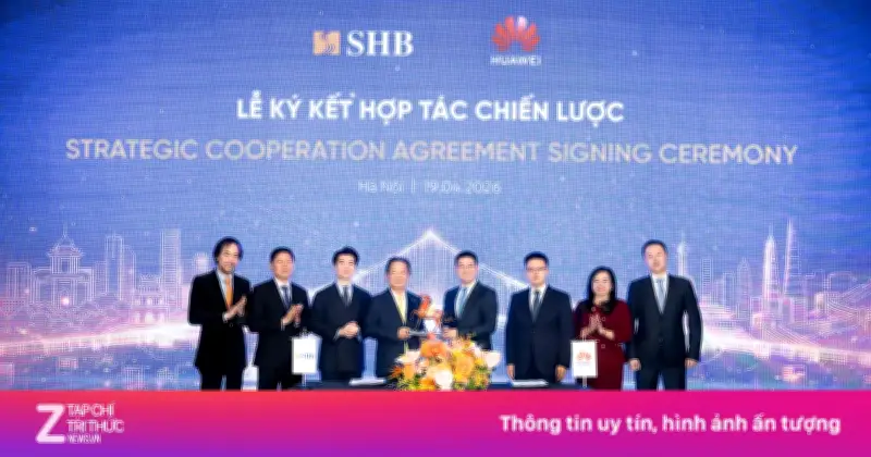 SHB và Huawei ký kết hợp tác chiến lược, thúc đẩy chuyển đổi số ngân hàng