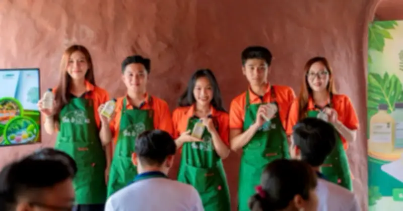 Sinh viên FPT Cần Thơ biến sa kê thành trà và sữa gạo, mở hướng khởi nghiệp mới