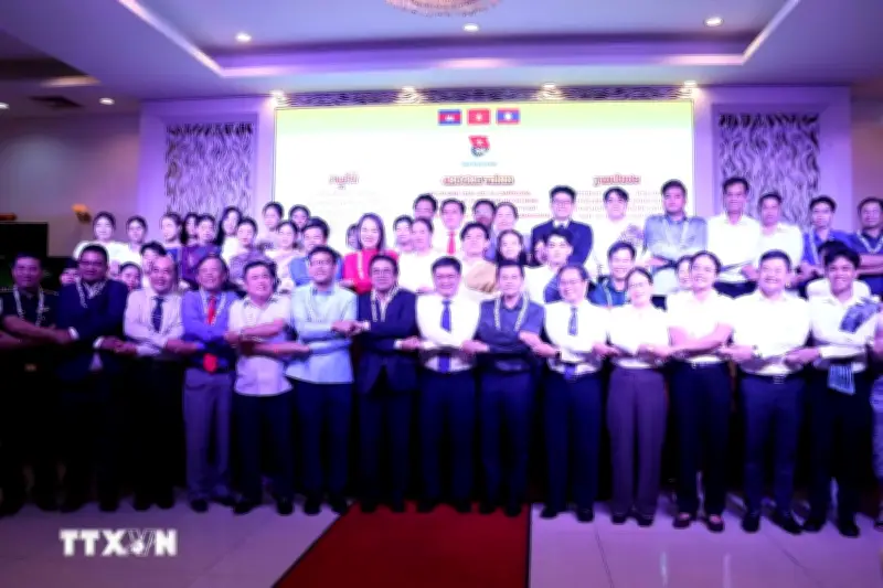 Sinh viên Lào, Campuchia đón Tết cổ truyền ấm áp tại TP.HCM