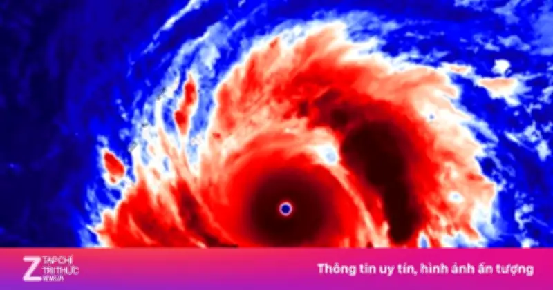Siêu bão Sinlaku - 'Con mắt quái vật' đe dọa trực tiếp lãnh thổ Mỹ ở Thái Bình Dương