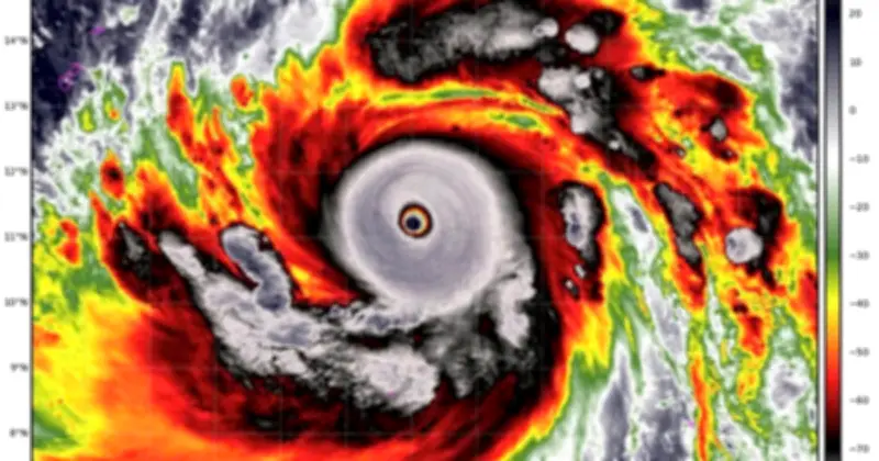 Siêu bão Sinlaku mạnh cấp 16, là cơn bão đầu tiên đạt cường độ này trong năm 2026