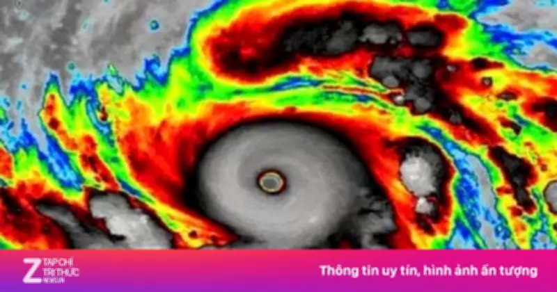 Siêu bão Sinlaku - 'Quái vật' cấp 5 đe dọa quần đảo Mariana năm 2026