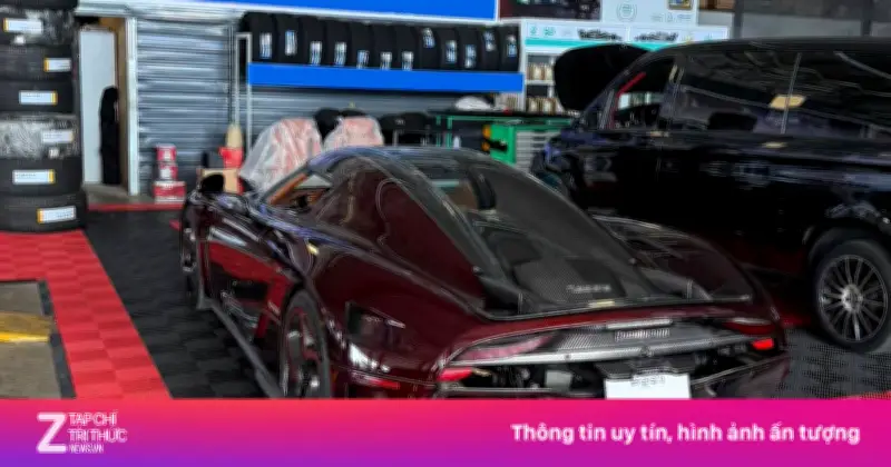 Siêu xe Koenigsegg Regera của đại gia Việt tái xuất tại Campuchia?