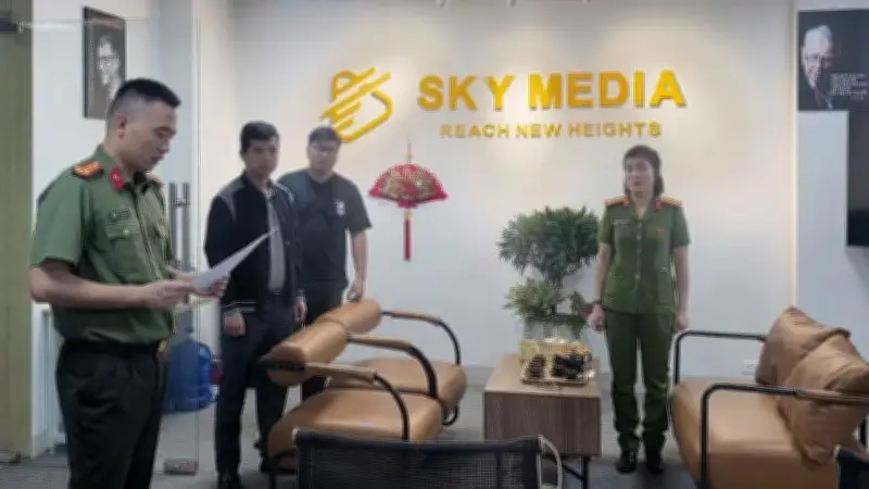 Sky Media Lừa Đảo Hàng Đa Cấp: Công An Hà Nội Bắt Giữ 7 Đối Tượng Chủ Chốt