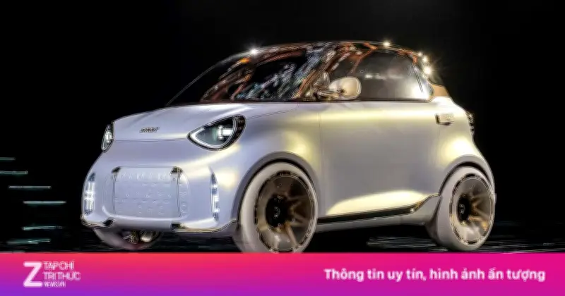 Smart #2: Xe điện nhỏ gọn kế nhiệm ForTwo, tầm xa 300 km
