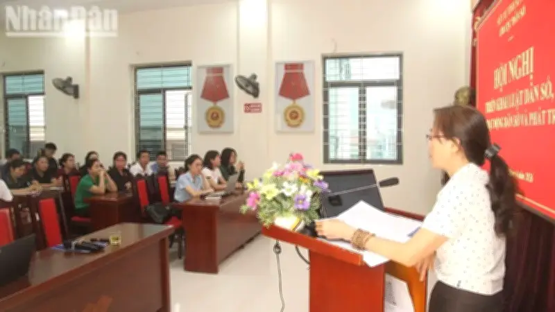 Sơn La Tập Huấn Luật Dân Số 2025, Hướng Tới Mục Tiêu Phát Triển Bền Vững