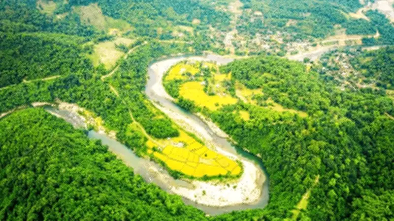 Sông Lam ở Con Cuông: Khúc thơ bắt nhịp đôi bờ