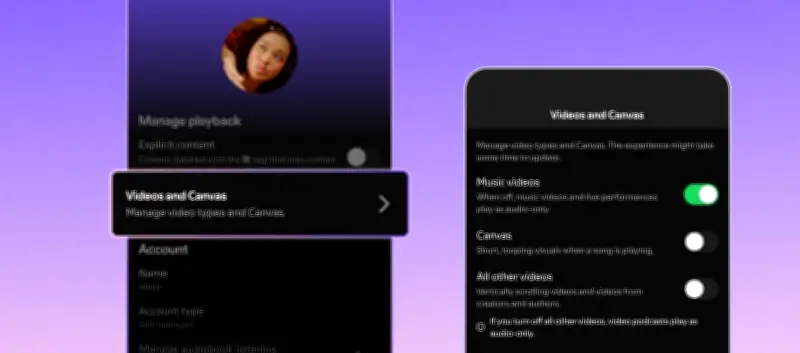 Spotify chính thức cho phép người dùng tắt tính năng video trong ứng dụng