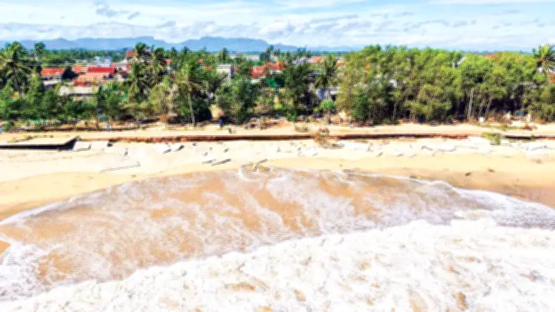 Sạt Lở Bờ Biển Đe Dọa Hàng Trăm Hộ Dân Tại Xã Long Phụng