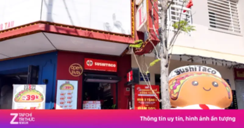 Sushi Taco: Làn Sóng Fusion Mới Giữa Nhật Bản Và Mexico Đổ Bộ Vũng Tàu