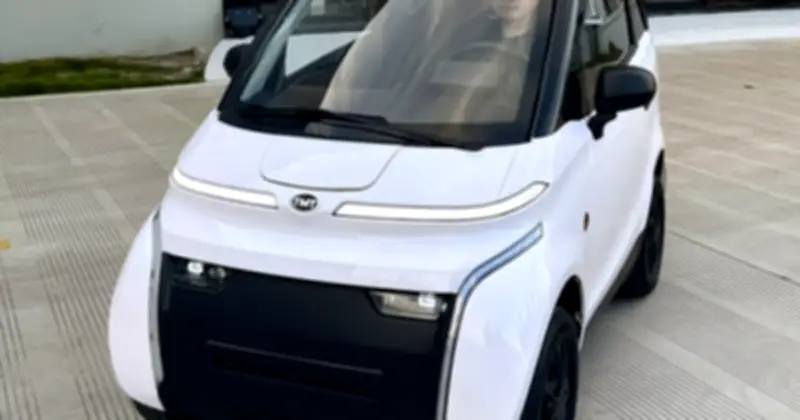 Ô tô điện siêu nhỏ Nano S05 ra mắt Việt Nam: Pin tháo rời, giá rẻ hơn Honda SH