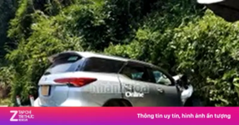 Ôtô mất lái trên đèo Hòn Bà, một người tử vong và nhiều người bị thương