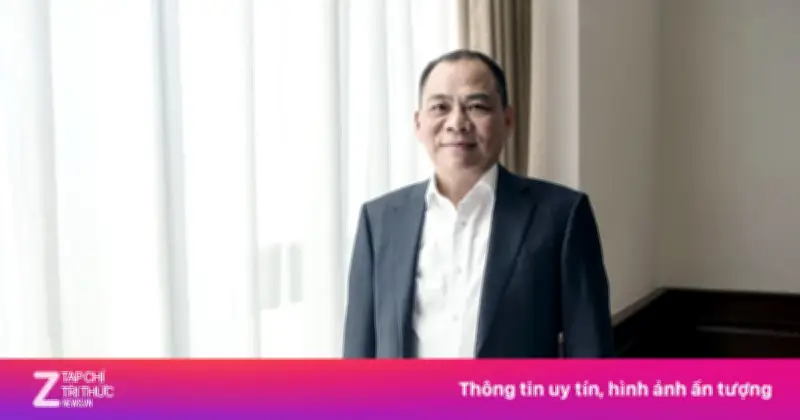 Tỷ phú Phạm Nhật Vượng sắp lọt top 10 giàu nhất châu Á