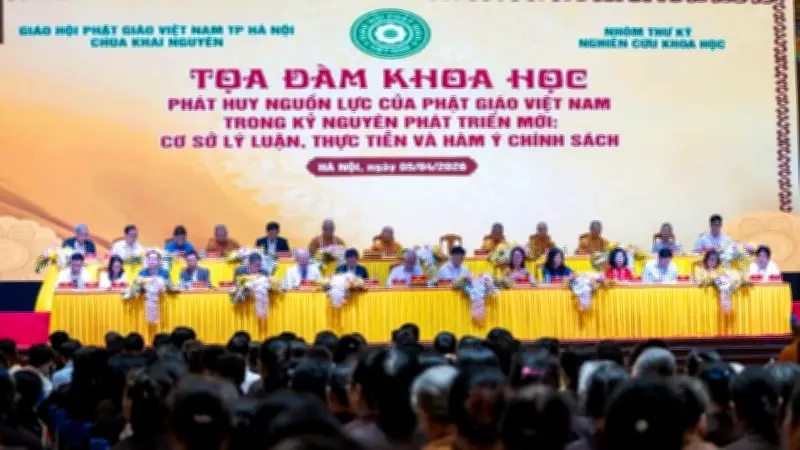 Tọa đàm học thuật nhận diện nguồn lực Phật giáo trong phát triển đất nước
