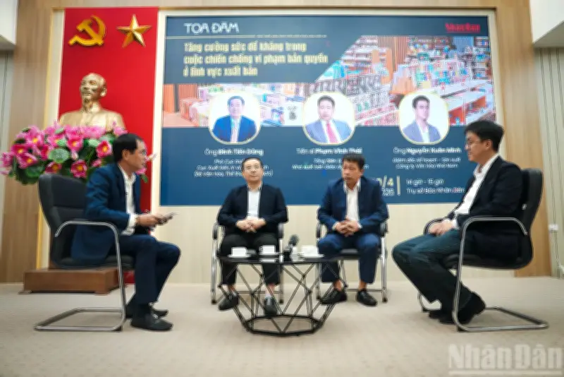 Tọa đàm về bản quyền xuất bản: Cần hoàn thiện pháp lý để chống vi phạm trên mạng