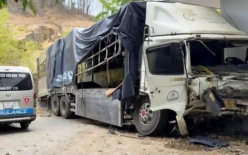 Tai nạn thảm khốc ở Lâm Đồng: Xe tải lao vực khiến 3 người tử vong, 1 nguy kịch