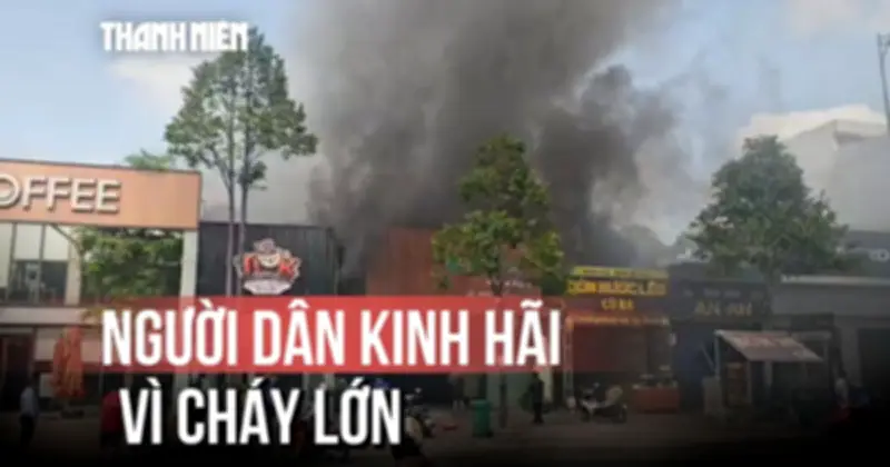 Tay Ninh: Hỏa hoạn nghiêm trọng tại quán ăn trên đường Hùng Vương