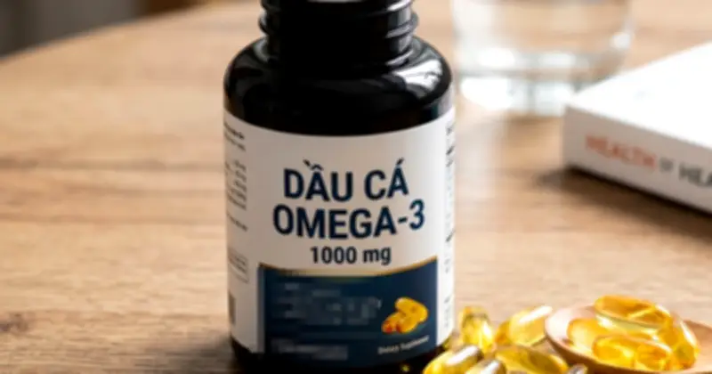 Tác hại khi dùng quá nhiều omega-3: Rối loạn tiêu hóa, tim mạch và chảy máu
