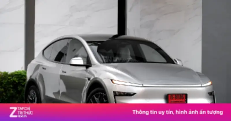 Tesla Model Y L - Mẫu xe điện 3 hàng ghế đắt nhất tại Thái Lan với giá từ 61.600 USD