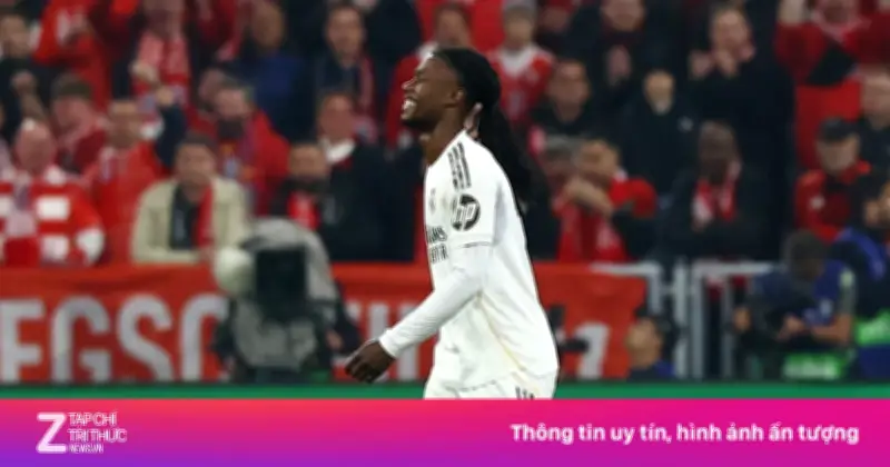 Thẻ đỏ Camavinga gây bão truyền thông châu Âu, Real Madrid thua đau trước Bayern Munich