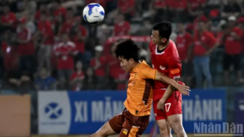 Thể Công Viettel vượt qua Hoàng Anh Gia Lai 1-0, duy trì vị trí thứ hai V.League