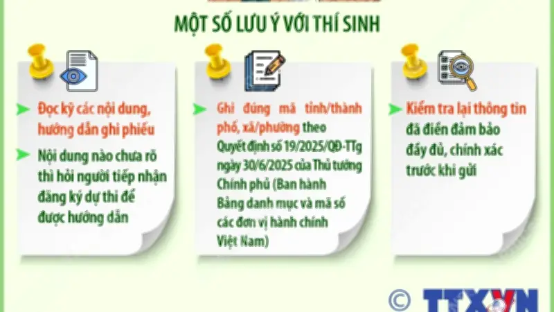 Thí sinh bắt đầu đăng ký chính thức thi tốt nghiệp THPT năm 2026