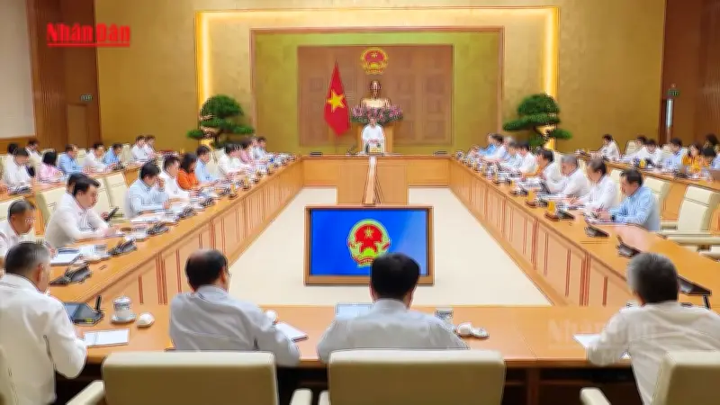 Thủ tướng Lê Minh Hưng biểu dương các bộ sau sắp xếp tổ chức