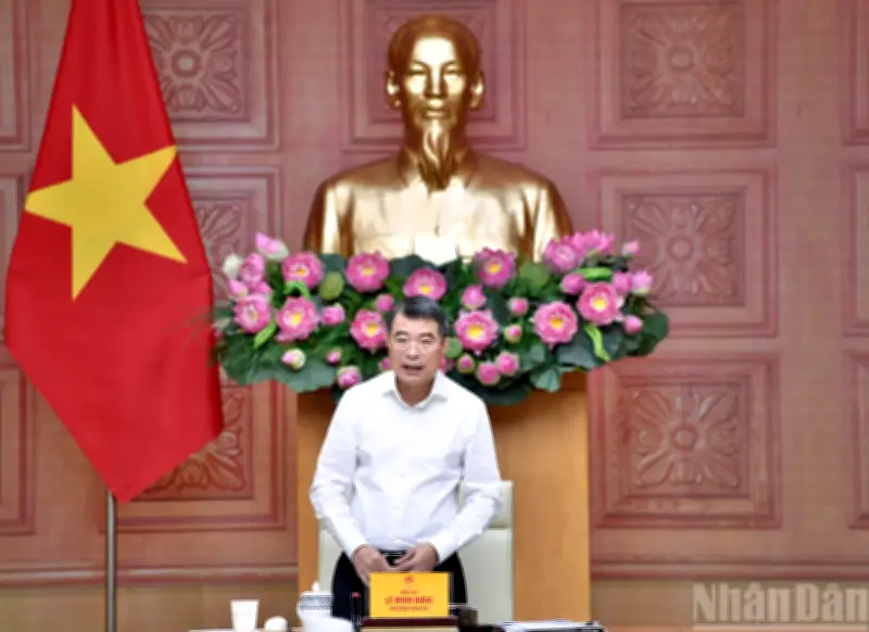 Thủ tướng Lê Minh Hưng chỉ đạo Bộ Công thương tập trung hoàn thành mục tiêu tăng trưởng hai con số