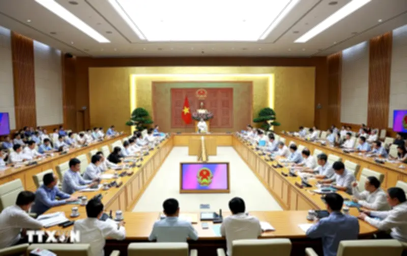 Thủ tướng Lê Minh Hưng làm việc với lãnh đạo Bộ Nông nghiệp và Môi trường
