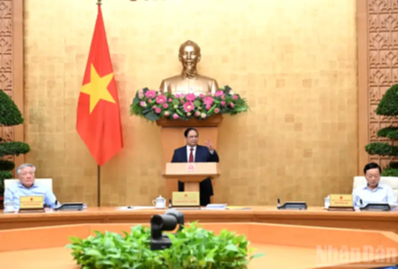 Thủ tướng Phạm Minh Chính chủ trì hội nghị trực tuyến quan trọng với các địa phương