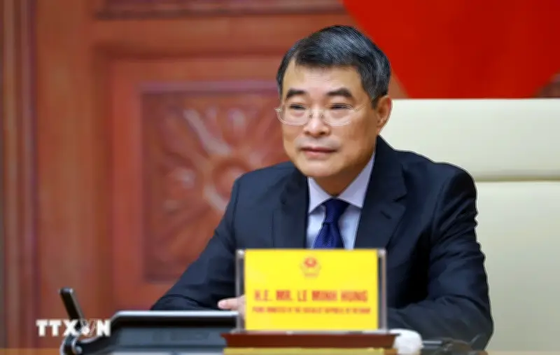 Thủ tướng Phạm Minh Chính phát biểu tại Hội nghị Thượng đỉnh trực tuyến AZEC mở rộng