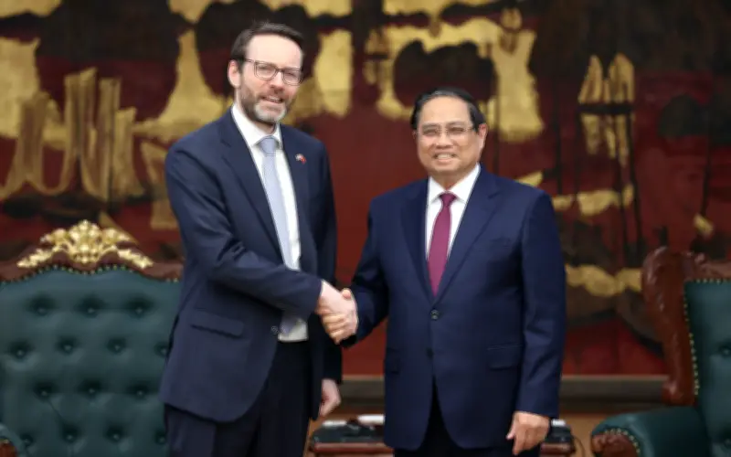 Thủ tướng Phạm Minh Chính tiếp Đại sứ Anh, thúc đẩy quan hệ đối tác chiến lược toàn diện