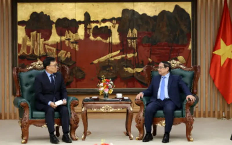 Thủ tướng Phạm Minh Chính tiếp Đại sứ Hàn Quốc, thúc đẩy quan hệ đối tác chiến lược toàn diện