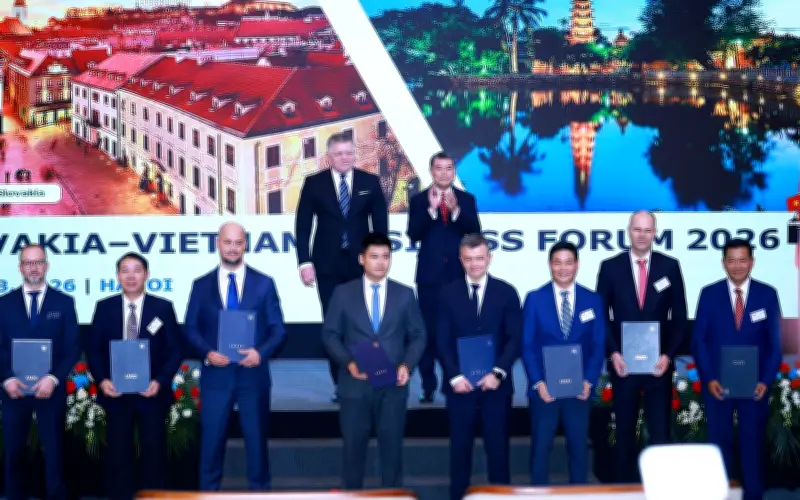Thủ tướng Slovakia Robert Fico và Thủ tướng Lê Minh Hưng thúc đẩy quan hệ Đối tác chiến lược Việt Nam - Slovakia