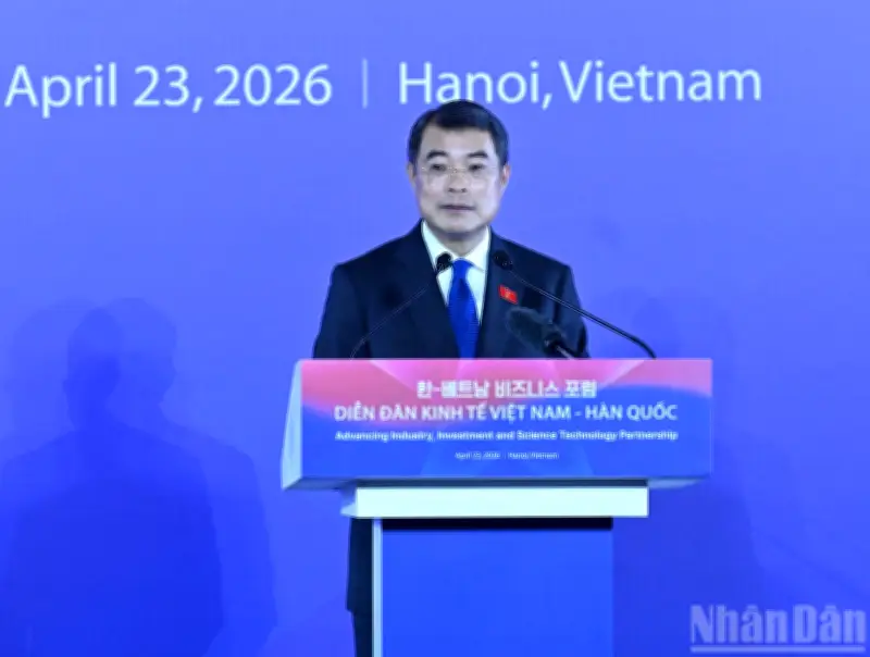 Thủ tướng và Tổng thống Hàn Quốc dự Diễn đàn Kinh tế, đề xuất ba trụ cột hợp tác mới