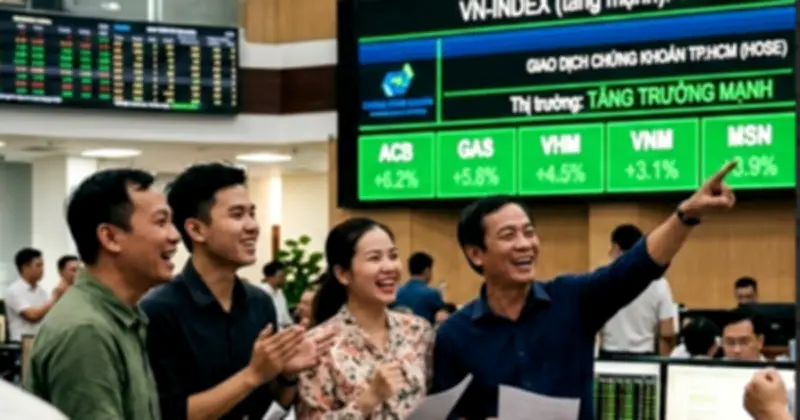 Thị trường chứng khoán Việt bùng nổ sau tin ngừng bắn Mỹ-Iran và nâng hạng FTSE