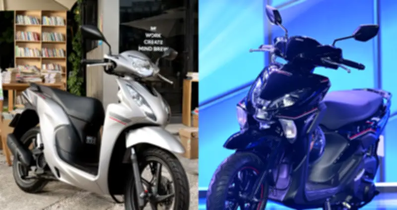 Thị trường xe tay ga phổ thông sôi động với cuộc đối đầu Yamaha Gear 125 Hybrid và Honda Vision
