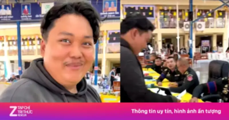 Thanh niên Thái Lan uống trà sữa 3 tháng để trốn nghĩa vụ quân sự