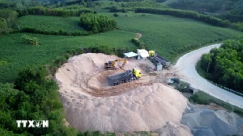 Thanh tra phát hiện nhiều tồn tại trong quản lý khai thác khoáng sản tại Đắk Lắk